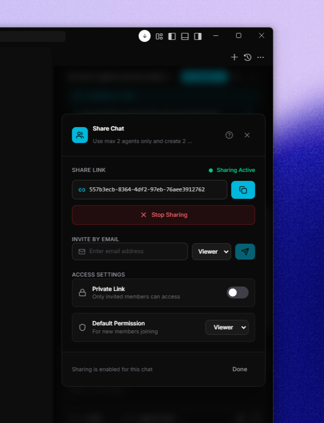 Collaborative Access Control Interface